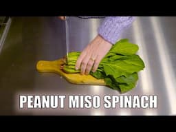 Peanut Miso Spinach Recipe | Foreign Housewife in Japan