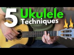 FIVE Super Spicy Ukulele Techniques for Beginners