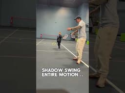 Tennis kids CAN use a continental grip to learn the tennis serve. Like this... #kidstennis #tennis