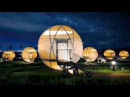 Staying in a Unique Spherical Tent in Japan’s Seaside Park | INN THE PARK Fukuoka