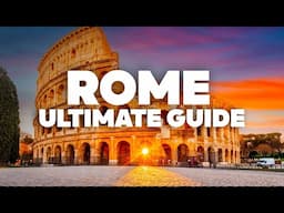 THE ULTIMATE ROME GUIDE! Things to do, Where to Stay, Shopping and ride!