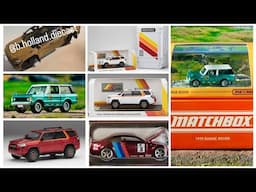 Matchbox Collectors 1975 Range Rover, Hot Wheels RLC BMW M3, DiecastTalk Toyota 4Runner