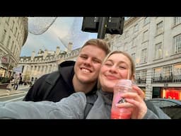 LONDON + CHRISTMAS SHOPPING | James and Carys