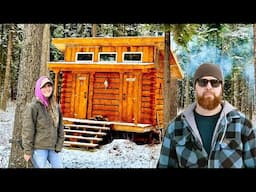 Building a DREAM Sauna in REMOTE Alaska with Timber from Our Property