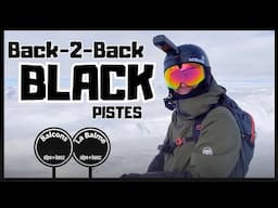 Back-2-Back Blacks in Alpe d'Huez! Filming with HOVERAir X1 PROMAX