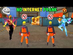 New Legendary NARUTO BUNDLE No Internet Prank 🚫 999+ Prank Free Fire  😎 Samne आया Golden Hip Hop 😈