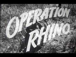 Operation Rhino B&W Movie reel