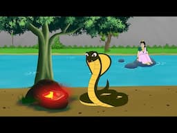 वफादार सर्प।vafadaar sarp।hindikahaniya।cartoonstory।moralstory