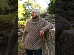 Men’s Chunky Knit Sweater Pattern Free