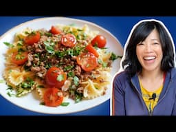 12-Minute Recipe Has A BILLION Views - Is It Good? | Turkish Pasta