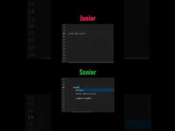 Junior Vs Senior  Frontend developer😎| Which one is you ? #coding #webdesign #css #html #javascript