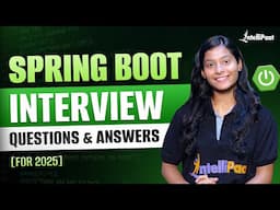 The BEST 30 Spring Boot Interview Questions You Must Know | Spring Boot Interview Prep | Intellipaat