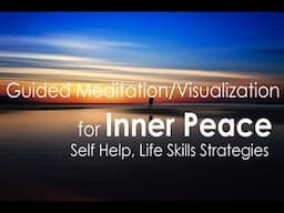 Guided Body Scan Meditation Exercise. Self Help Mindfulness Life Skills. Inner Peace. Life Coach.