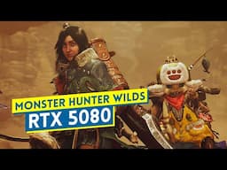 Monster Hunter Wilds: Benchmark en PC con una RTX 5080 a 4K, gráficos ULTRA y Ray Tracing Alto