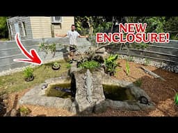 MASSIVE GATOR Pond Is FINISHED!! Pt. 3