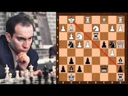 DIAGONAL OF DEATH! || Anatolij Bannik vs Mikhail Tal - King's Indian Attack