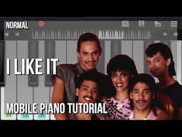 How to play I Like It (Jeanette Harris Sax Cover) by El DeBarge on Mobile Piano (Tutorial)