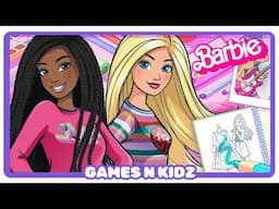 Barbie Color Creations: Fun Barbie Doll Coloring Pages For Girls & Kids - Coloring For Toddlers