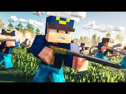 100 Players Simulate the AMERICAN CIVIL WAR in Minecraft Civilization War