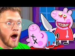 Try NOT To Get SCARED (PEPPA EXE)