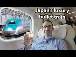 Japan's most LUXURIOUS Bullet Train | Shinkansen GRAN CLASS