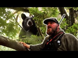 Epic BIG WOODS Bear Hunt! - (Black Bear Down!!)