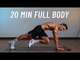 30 Min Full Body Workout - Fat Burn & Strength (No Equipment + No Jumping)