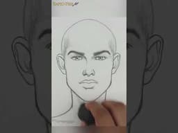 How to Draw Feminine Features #shorts