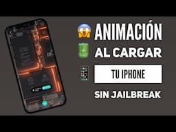 ANIMACIÓN AL CARGAR TU IPHONE SIN JAILBREAK IOS 14