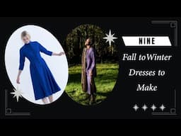 9 Fall to Winter Dresses to Make