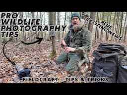 PRO Tips to become a better Wildlife Photographer | In the Field Photography & Trail Camera Footage