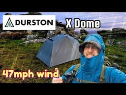 Durston X Dome and Fire Maple G2 pot @FIREMAPLE-GEAR #storm #wilcamping #xdome