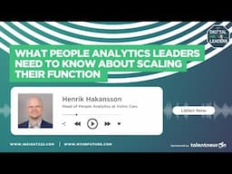 What People Analytics Leaders Need to Know About Scaling Their Function