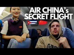 Onboard China's SECRET CUBA FLIGHT!