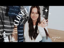 2025 CLOSET REFRESH/ORGANIZATION/CLEAN OUT | Rutele