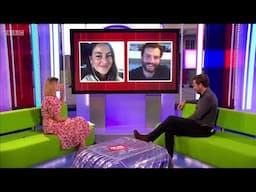 Jamie Dornan & Shailene Woodley (The One Show 4.08.2020)