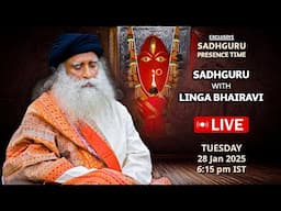 🔴LIVE | SADHGURU with LINGA BHAIRAVI | Isha Yoga Center | 6:15 PM | 28 Jan | Sadhguru Presence Time