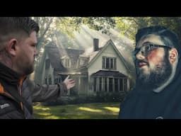 Adam Mark Takes Me Ghost Hunting In An Abandoned Haunted House!