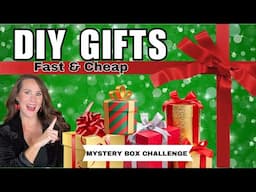 Make These DIY Christmas Gifts NOW Before It's Too Late! Mystery Box Challenge