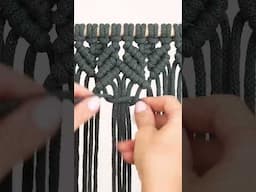 Diamond macrame pattern - learn macrame