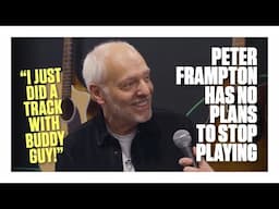 Peter Frampton Speaks at NAMM 2025! New music, changing technique, and his favorite new players