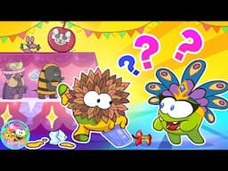 Carnival Costume Surprise! 🦜 Adventures & Learning Fun ⭐️ |Om Nom Stories Presented by Muffin Socks