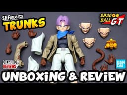 TRUNKS GT SH Figuarts Dragon Ball GT Unboxing e Review BR