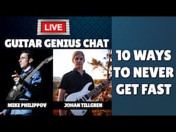 10 Ways To Ensure You NEVER Build Guitar Speed