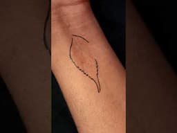 J letter tattoo idea making by trick 😱😱 #viral #tattoo #artistkumresh #easypencildrawing #art