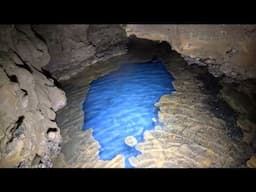 He Crawled Alone Deep Into Cave And Found Mysterious Blue Holes