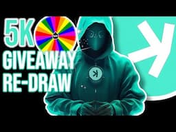 5k Giveaway Re-Draw ( 3 New Winners! )