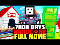 I Survived 7000 Days in Hardcore Minecraft! [FULL MINECRAFT MOVIE]