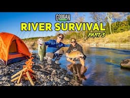 20 MILE Float FISHING Survival CHALLENGE! (2v2)