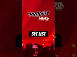 The Prodigy Disrupta Tour December 2024 Set List Manchester Warehouse Project #dance #music #concert